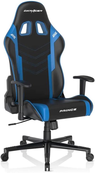 DXRacer Prince Gaming Chair Black and Blue