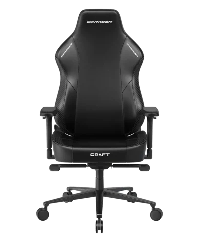 Craft Series Gaming Chair Black Front View