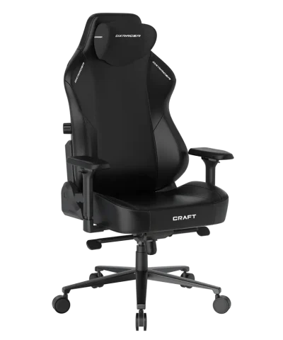 Extra Large Gaming Chair Black Side Angle