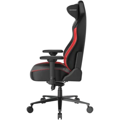 Extra Large Gaming Chair Black Red Side Angle