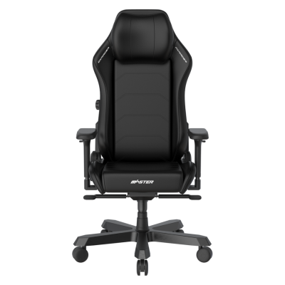 Master Series Gaming Chair Black Front View