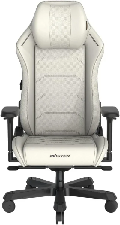 Master Series Gaming Chair Black Front View