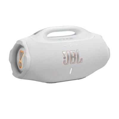 JBL Boombox 4 White Luxury Portable Speaker