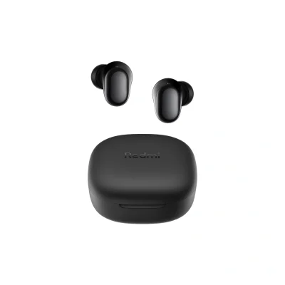 Sleek ergonomic design and charging pins of the original Mi Buds 6 Play