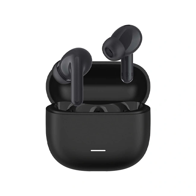 1 redmi buds 6 lite official store in pakistan tech4u.pk Close-up of the microphone grills on the original Redmi Buds 6 Lite earbuds