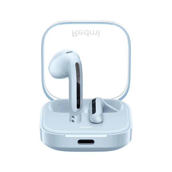 2 Redmi Buds 6 active tech4u.pk Close-up of the ergonomic semi-in-ear design of original Redmi Buds 6 Active