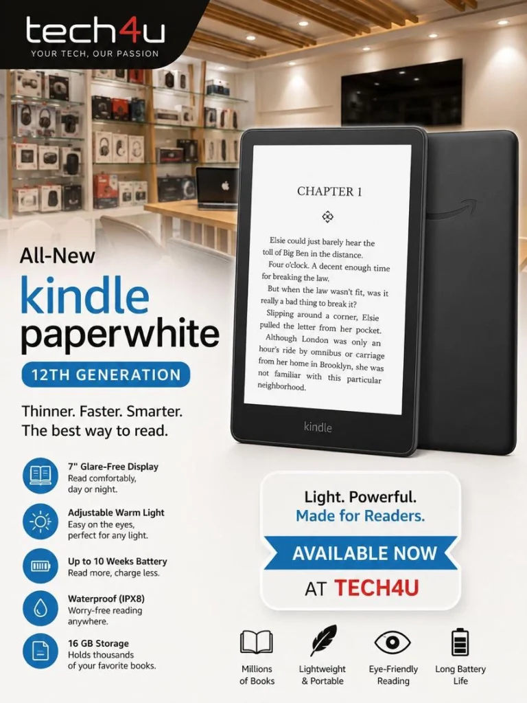 Amazon Kindle official tech4u