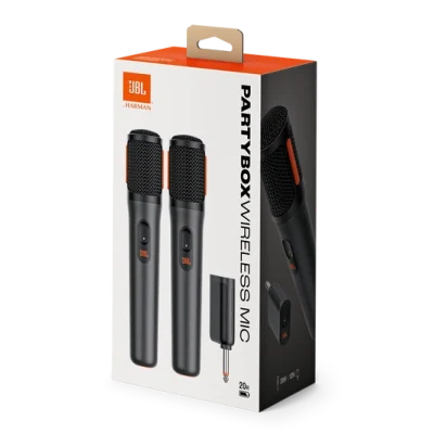 JBL PartyBox Wireless Mic dual microphone