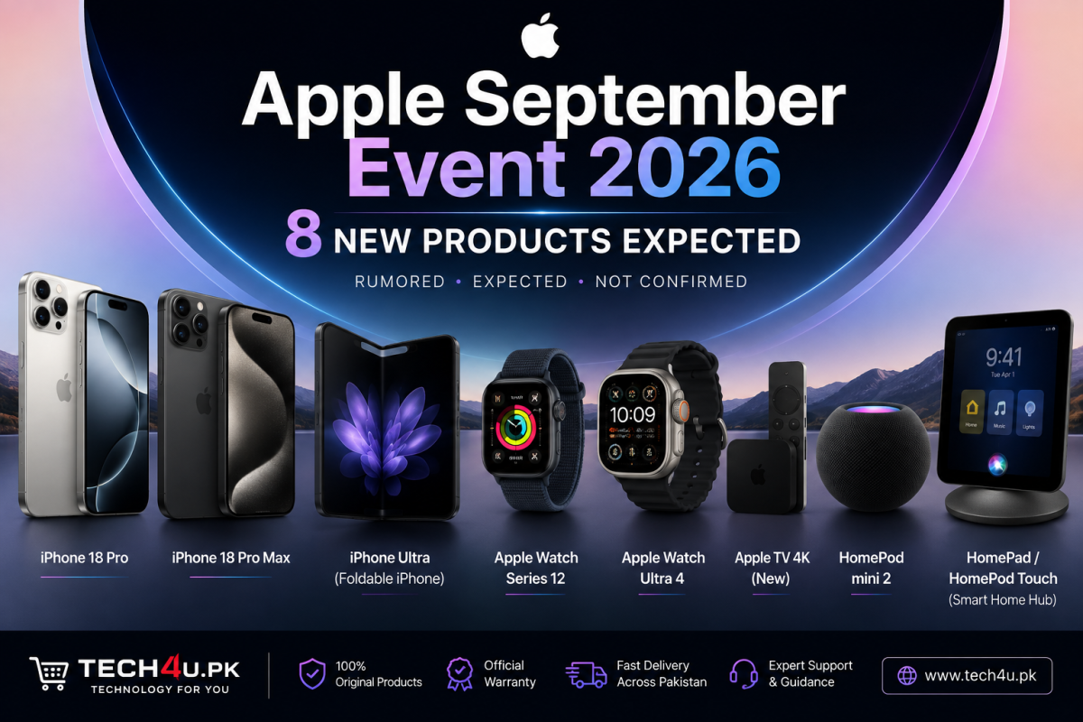 Apple September Event 2026 – 8 new products expected including iPhone 18 Pro, iPhone Ultra and Apple Watch