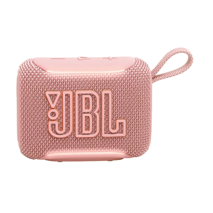 2 JBL Go 5 Pink tech4u.pk JBL Go 5 pink portable Bluetooth speaker front view
